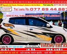 82310Tem xe Spark 2018 Độ tem xe Chevrolet Spark  nhan decal Tem che Spark đẹpTem xe Spark 2009 Độ tem Chevrolet Spark Tem dán sườn xe Spark Dán decal xe Spark_Độ xe Spark 2020 decaltrangtrixe  0776944667 tem kia tem i10